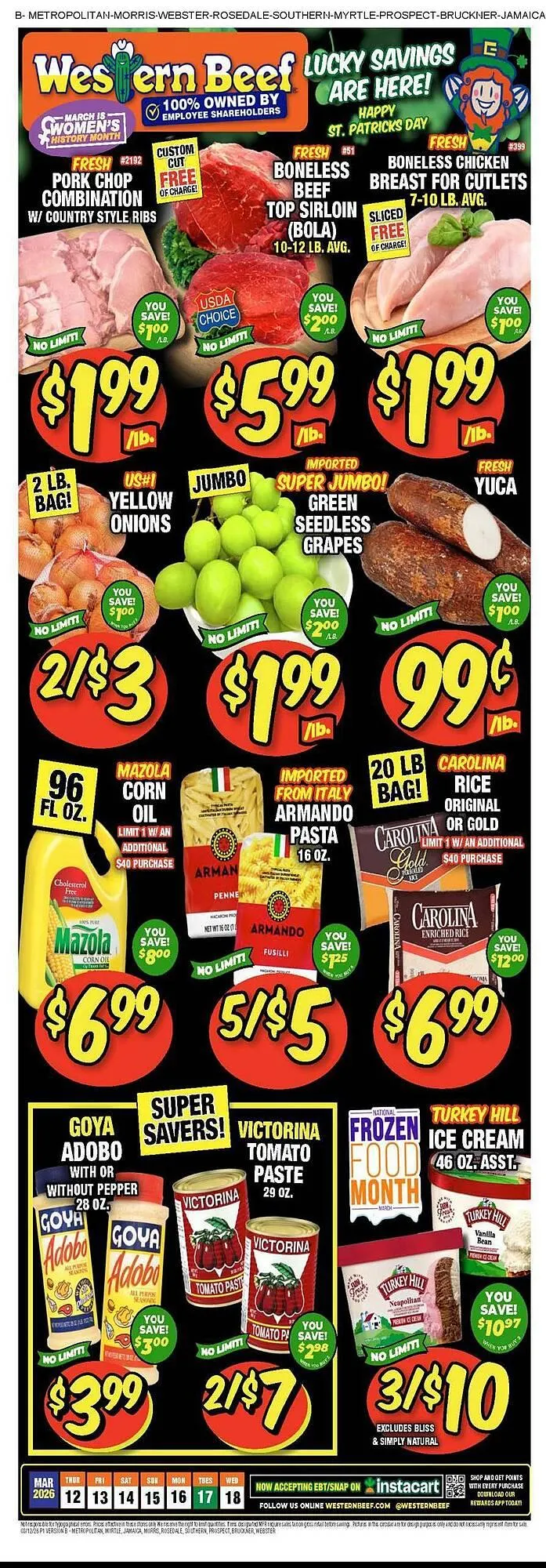 Western Beef circular - 1