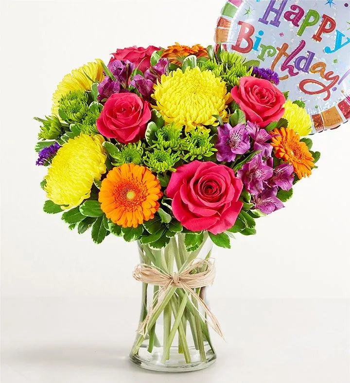 Fields of Europe® Celebration with Birthday Balloon