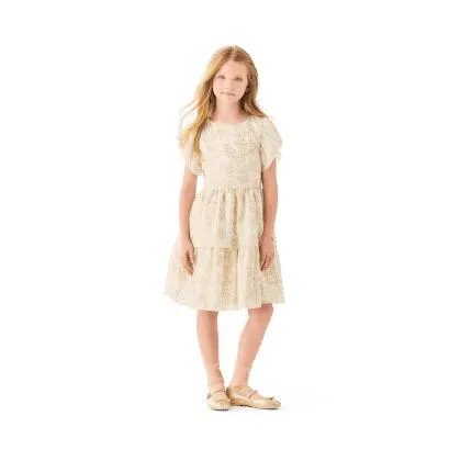 American Girl® x Janie and Jack Sparkly Cream Celebration Dress for Little Girls & Girls