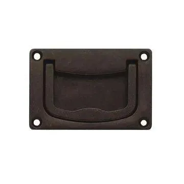 Marella Smooth Brass Recessed Pull