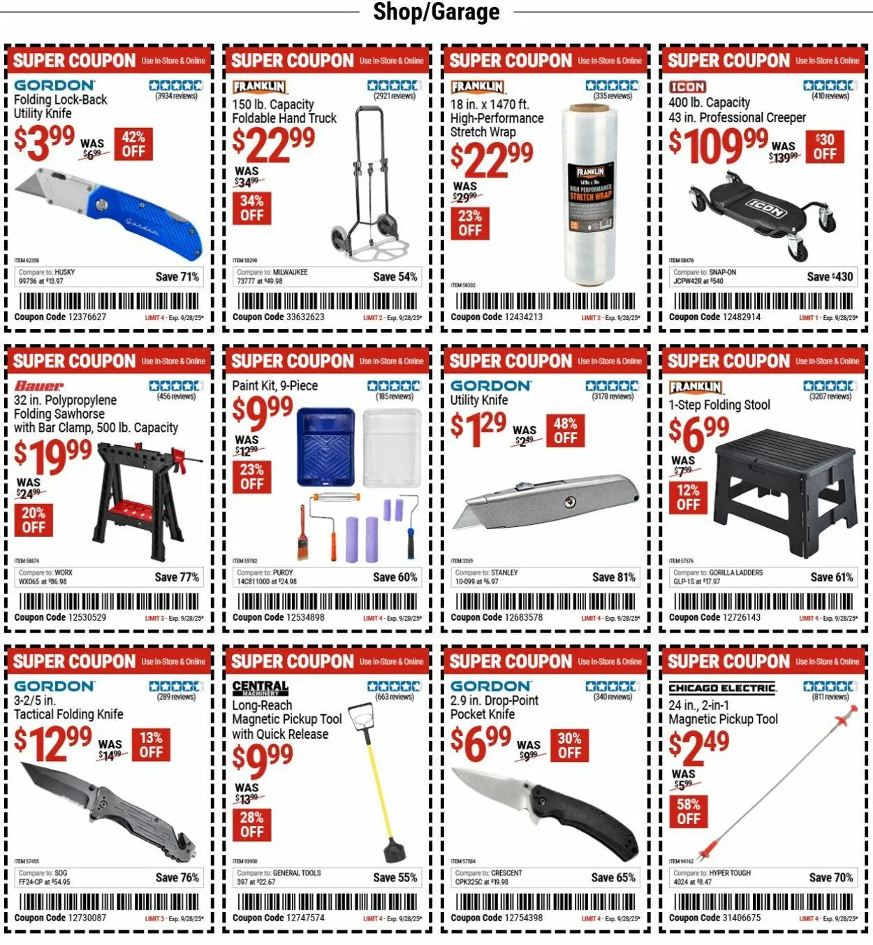 Weekly ad Harbor Freight from September 15 to September 24 2025 - Page 8