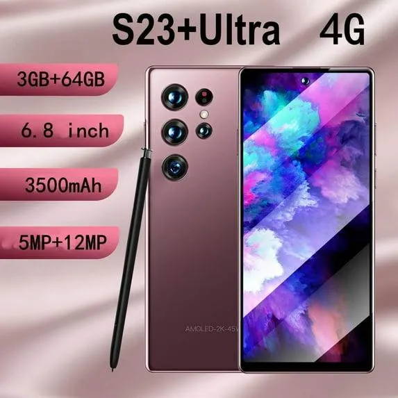taicans 4G Smartphone 6.8-inch HD Standby Card Slot 3+64G Memory 3500mAh Battery Support Extension 128GB Face Unlock
