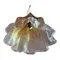 Mid-Century Murano Glass Pendant Lamp attributed to La Murrina, Venice, Italy, 1970s