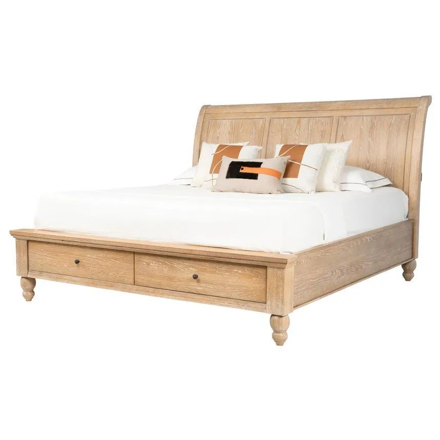 King Storage Bed