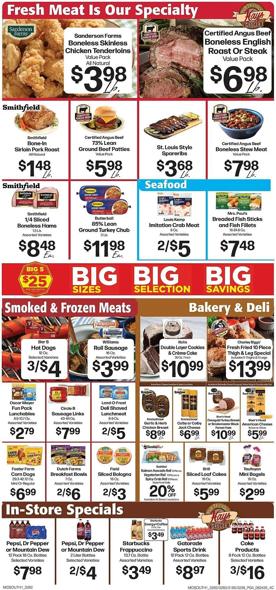 Weekly ad Hays Supermarket weekly ad from September 24 to October 30 2025 - Page 6