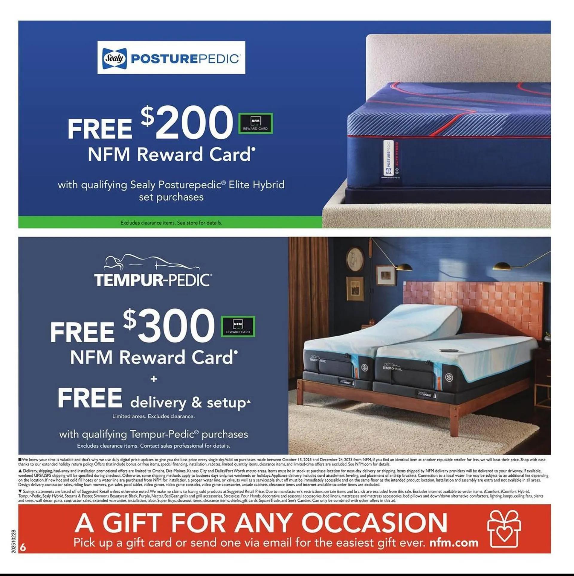 Weekly ad Nebraska Furniture Mart weekly ad from October 22 to October 28 2025 - Page 6