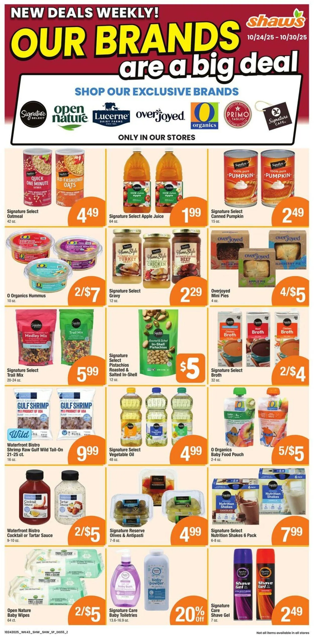 Weekly ad Shaws from October 24 to October 30 2025 - Page 8