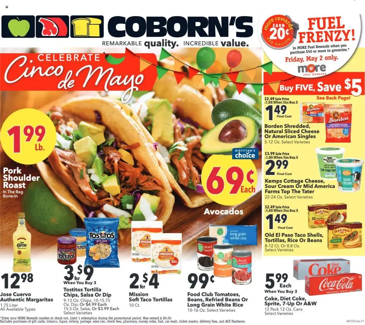 Weekly ad Coborn's Weekly Ad from April 27 to May 3 2025 - Page 1