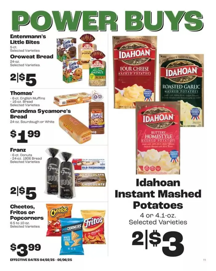 Weekly ad Rosauers Monthly Power Buys from April 2 to May 6 2025 - Page 11