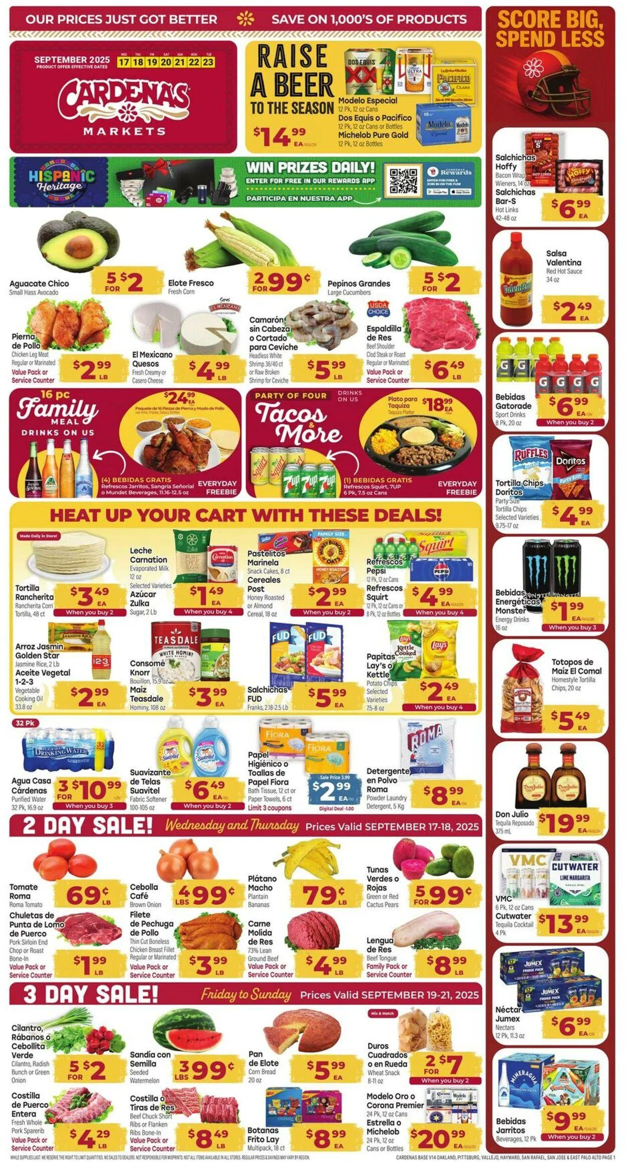 Weekly ad Cardenas Markets from September 17 to September 23 2025 - Page 1
