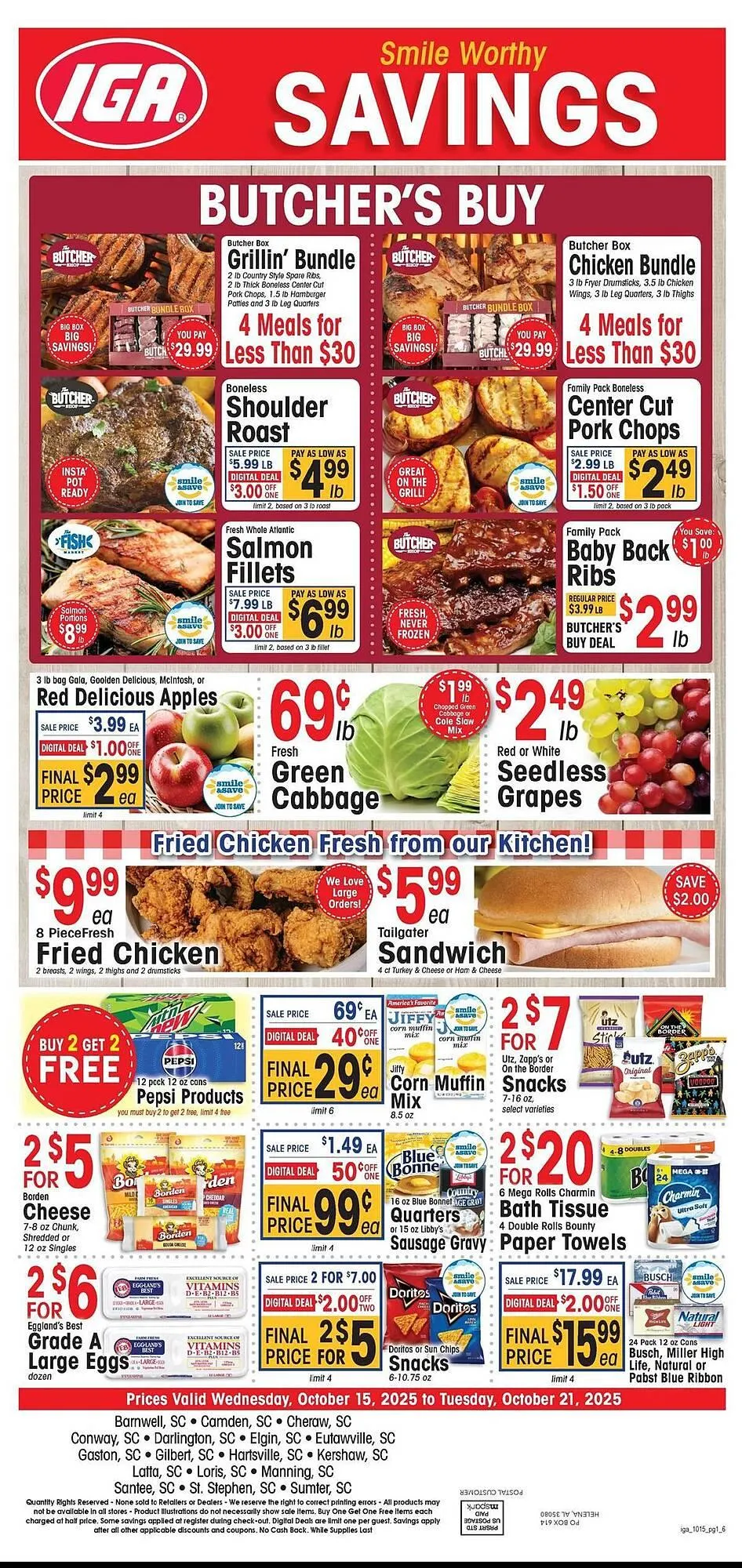 IGA weekly ad - 1