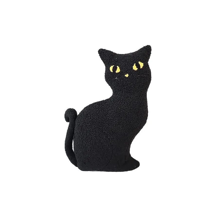 Haunted Living 1.5-ft Black Cat Pillow