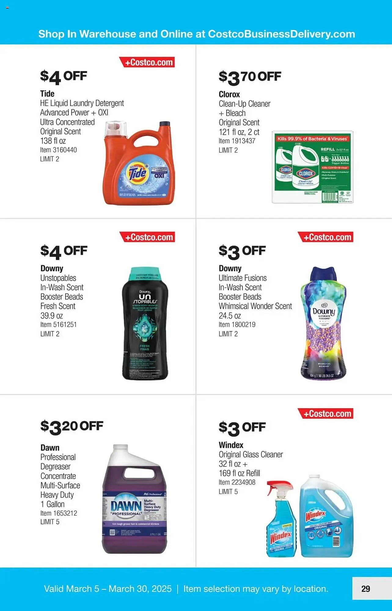 Catálogo de Costco Weekly Ad 5 de marzo al 30 de marzo 2025 - Página 29