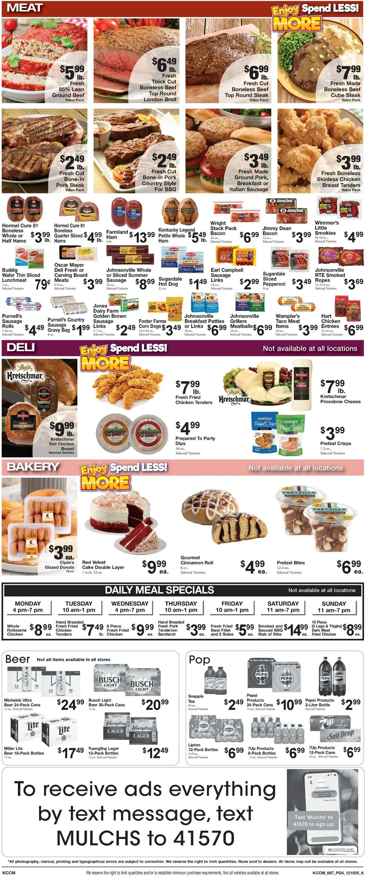 Weekly ad Country Mart from December 9 to December 15 2025 - Page 4