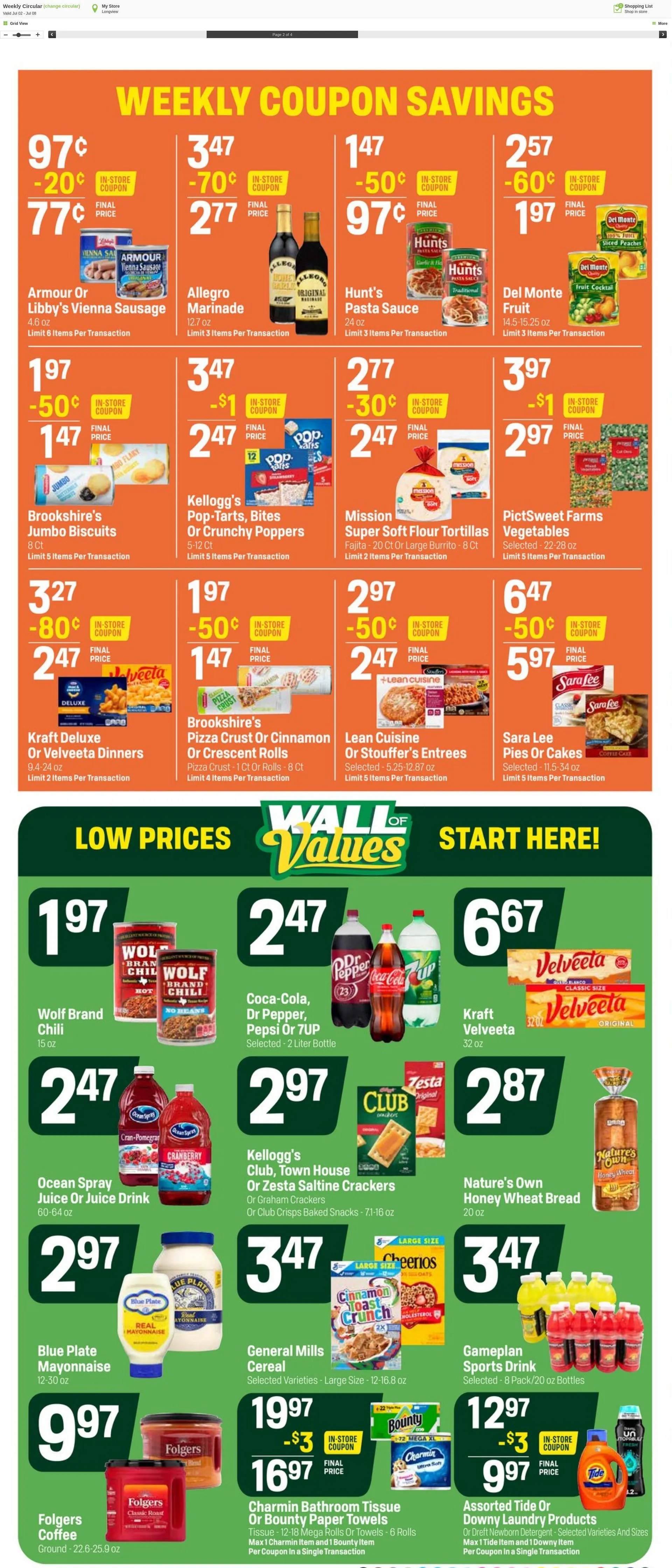 Weekly ad Super1Foods from July 2 to July 11 2025 - Page 2