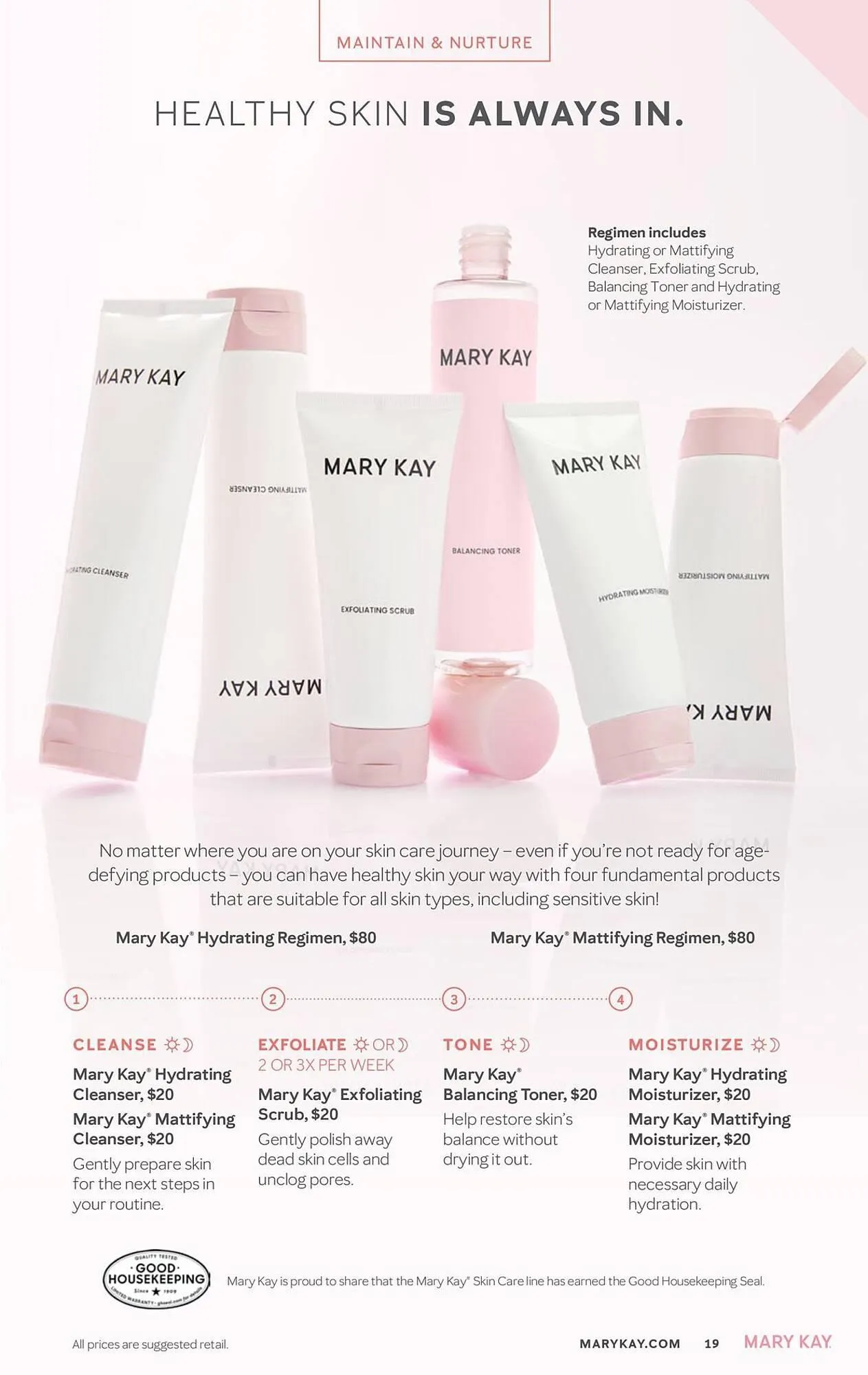 Weekly promotion Mary Kay weekly ad spanning from December 1 to December 31 2025 - Page 19 for Catalogue 365