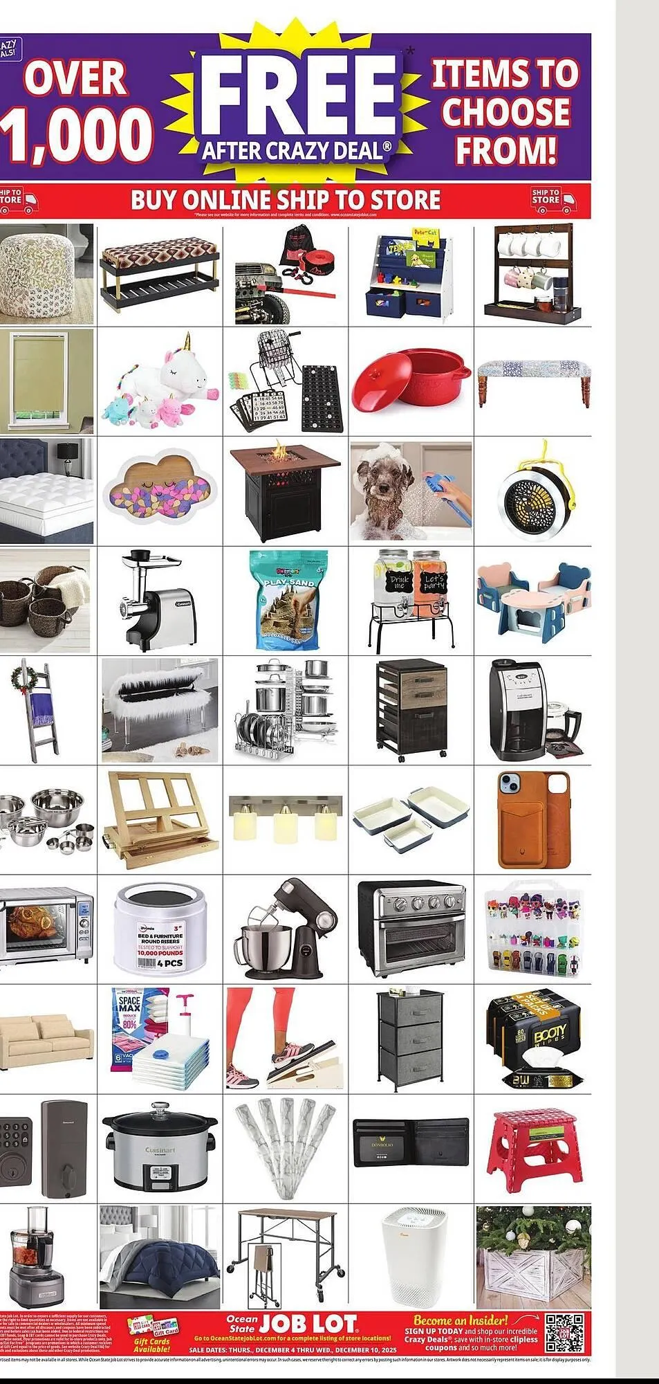 Weekly ad Ocean State Job Lot flyer from December 4 to December 10 2025 - Page 26