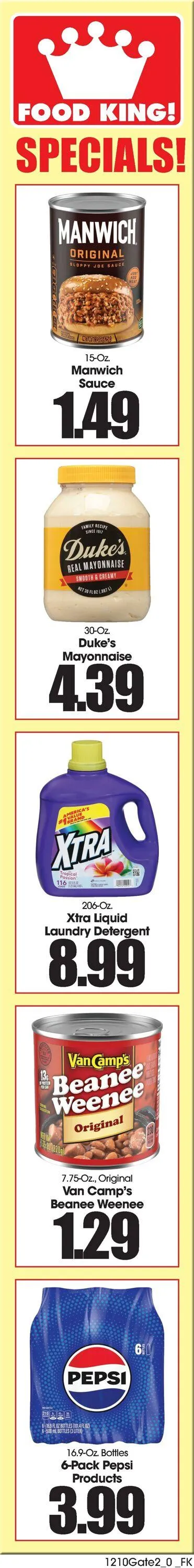 Weekly ad Food King Current weekly ad from December 10 to December 16 2025 - Page 8