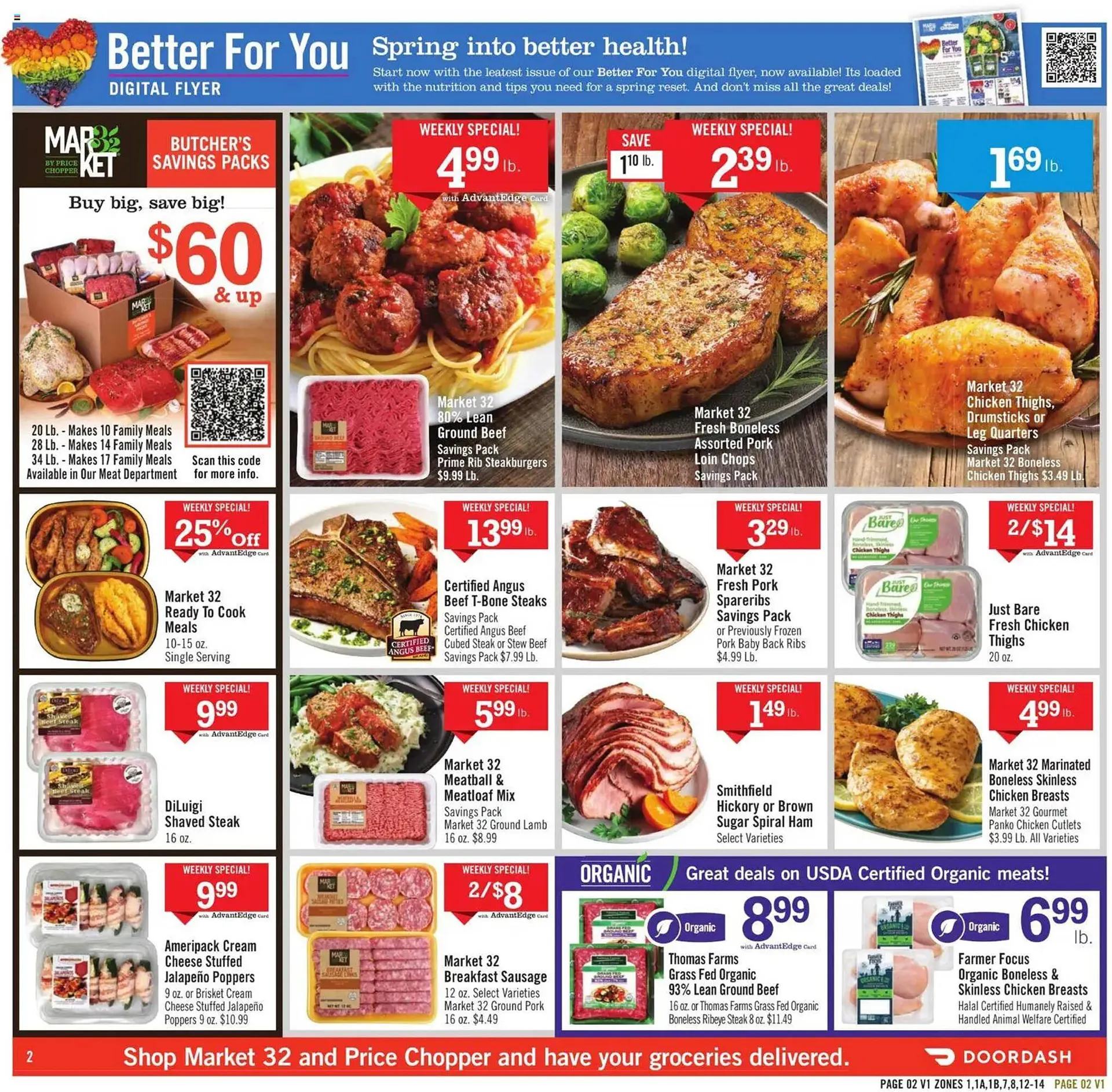 Weekly promotion Price Chopper weekly ad spanning from April 5 to April 11 2026 - Page 2 for Catalogue 365