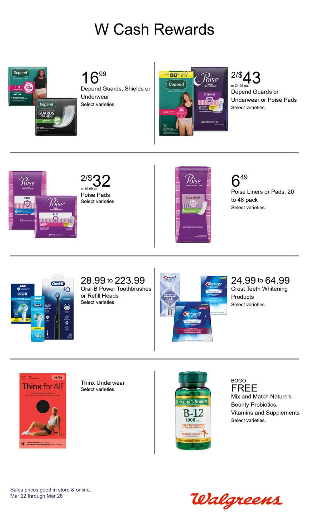Weekly ad Walgreens weekly ad from March 22 to March 28 2026 - Page 8