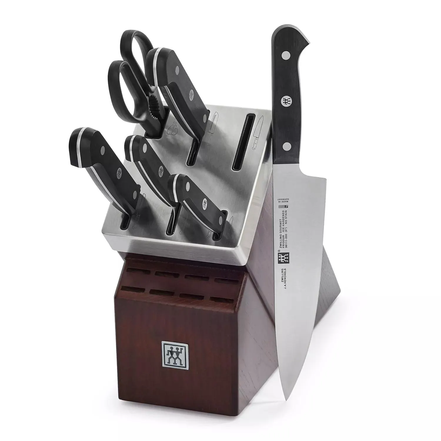 Zwilling J.A. Henckels Gourmet Self-Sharpening 7-Piece Block Set