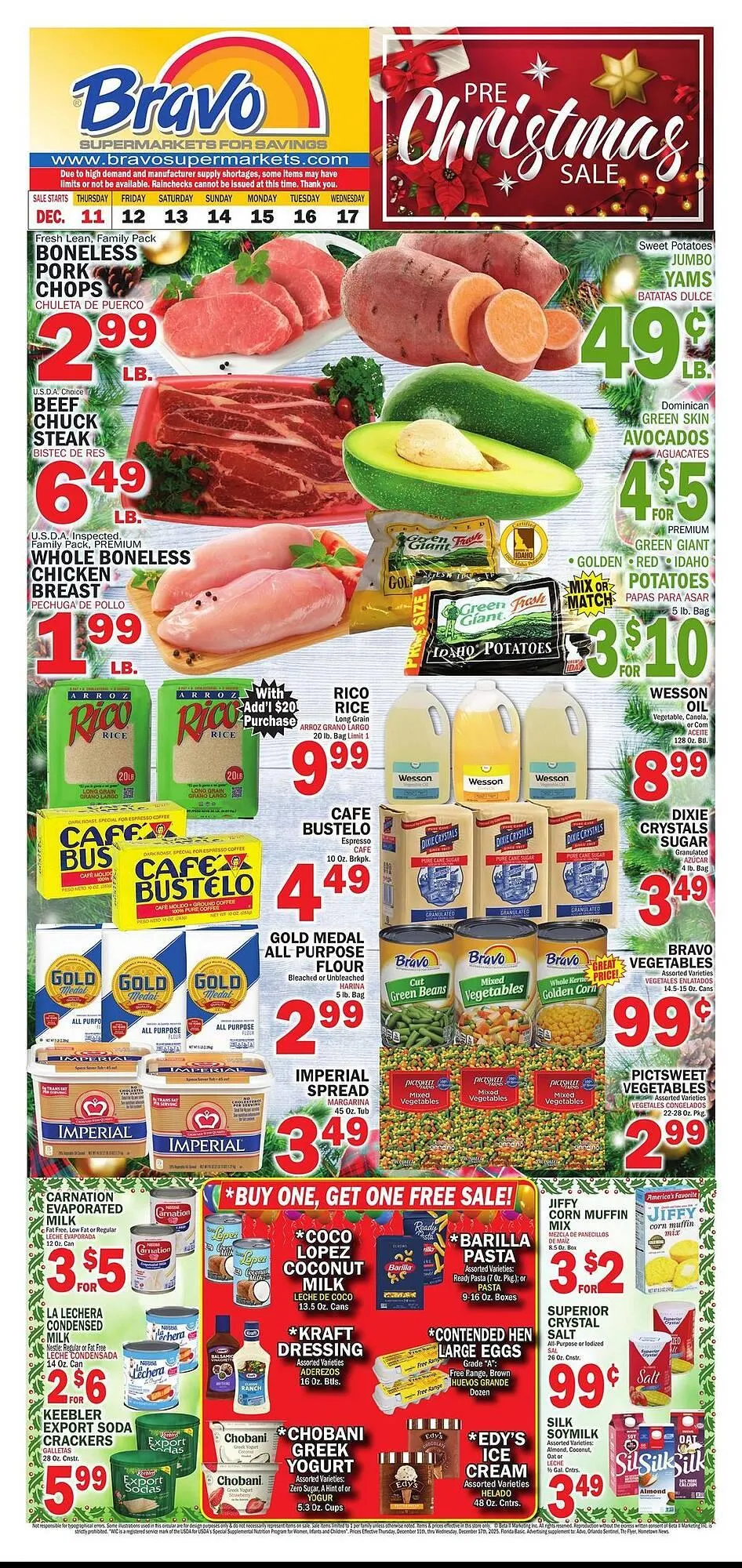 Bravo Supermarkets weekly ad - 1