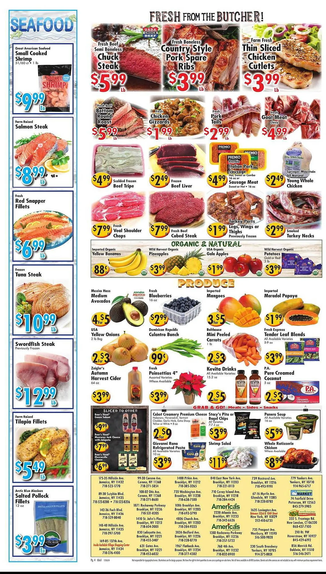Weekly ad Ideal Food Basket Weekly Ad from December 6 to December 12 2024 - Page 4
