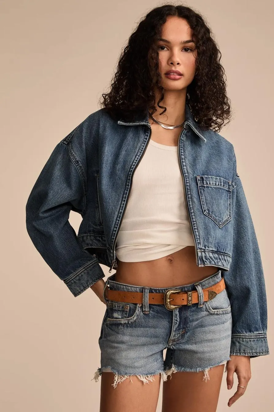 streetwear denim jacket