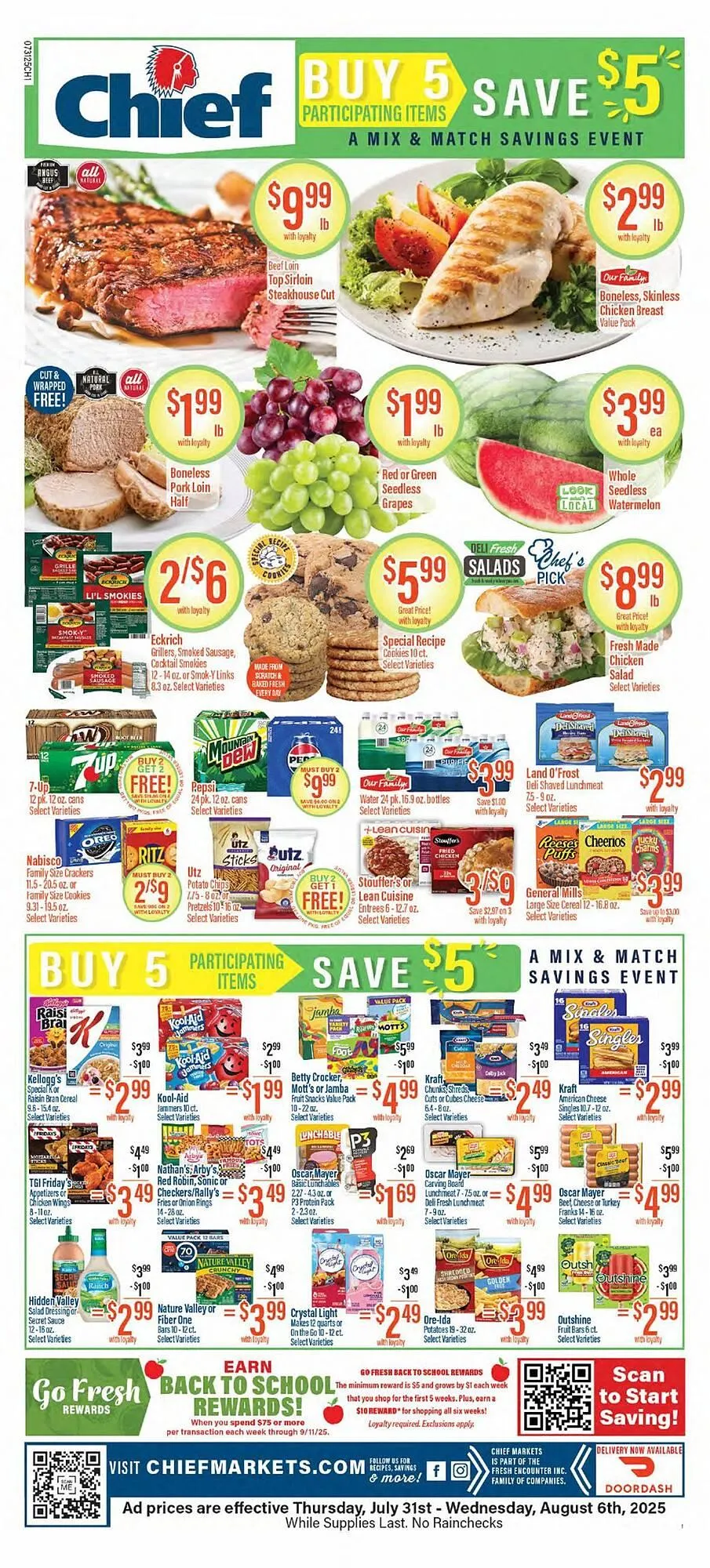Chief Supermarket Weekly Ad - 1
