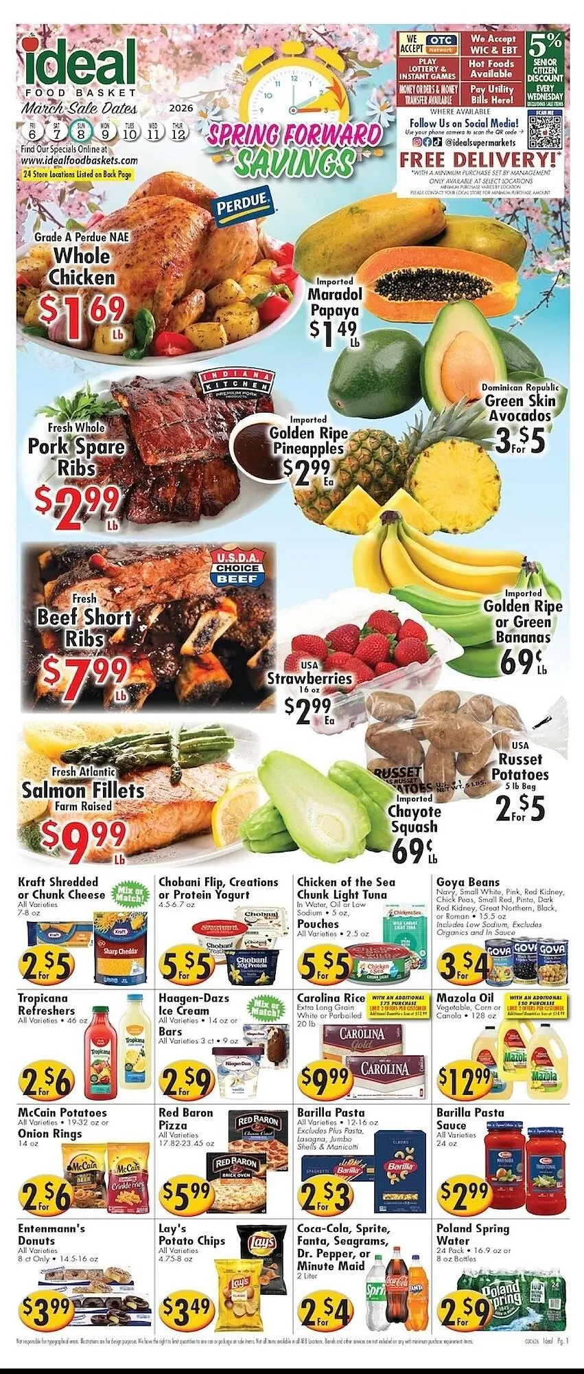 Ideal Food Basket circular - 1