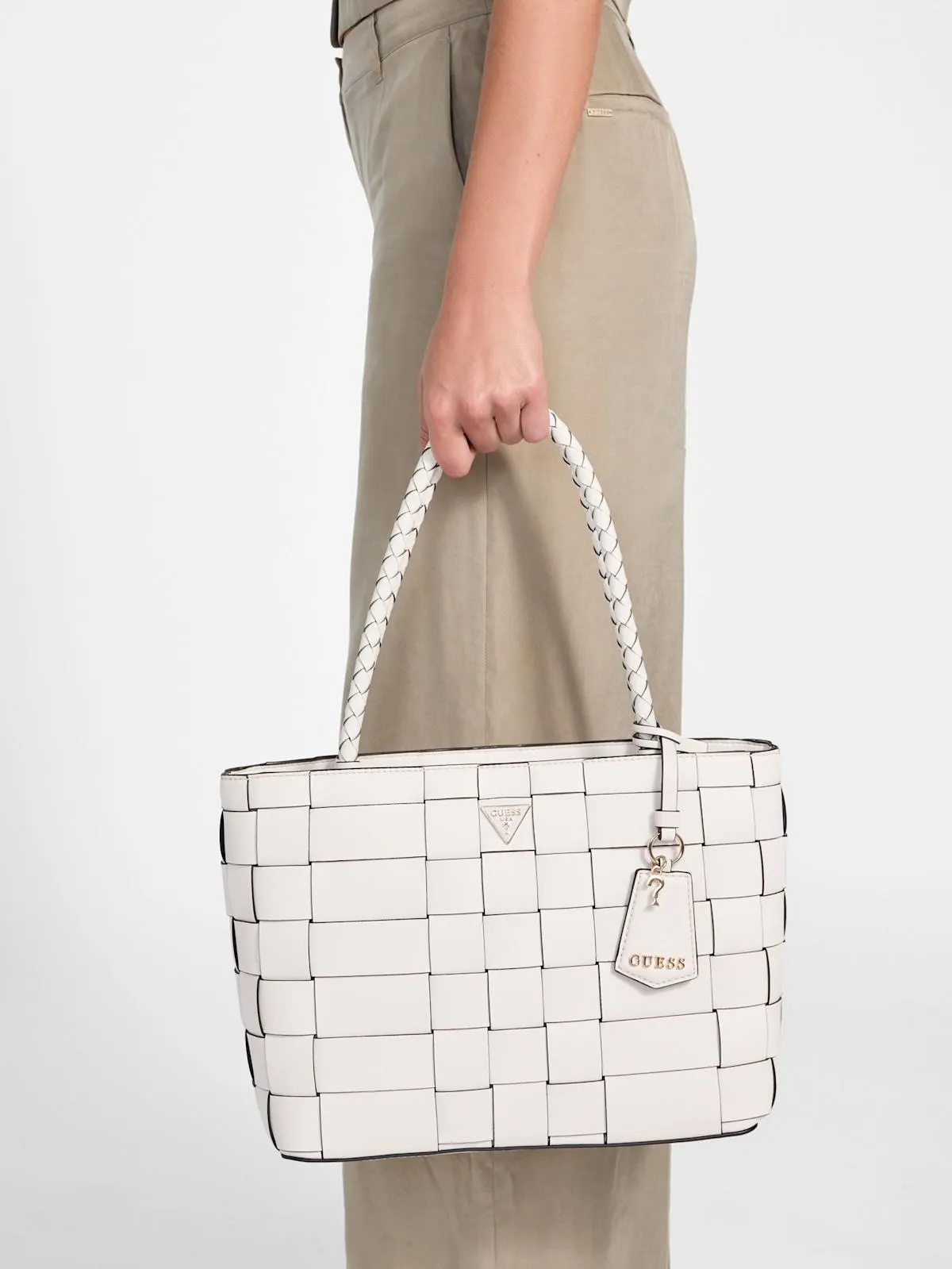 Maylee Woven Girlfriend Tote