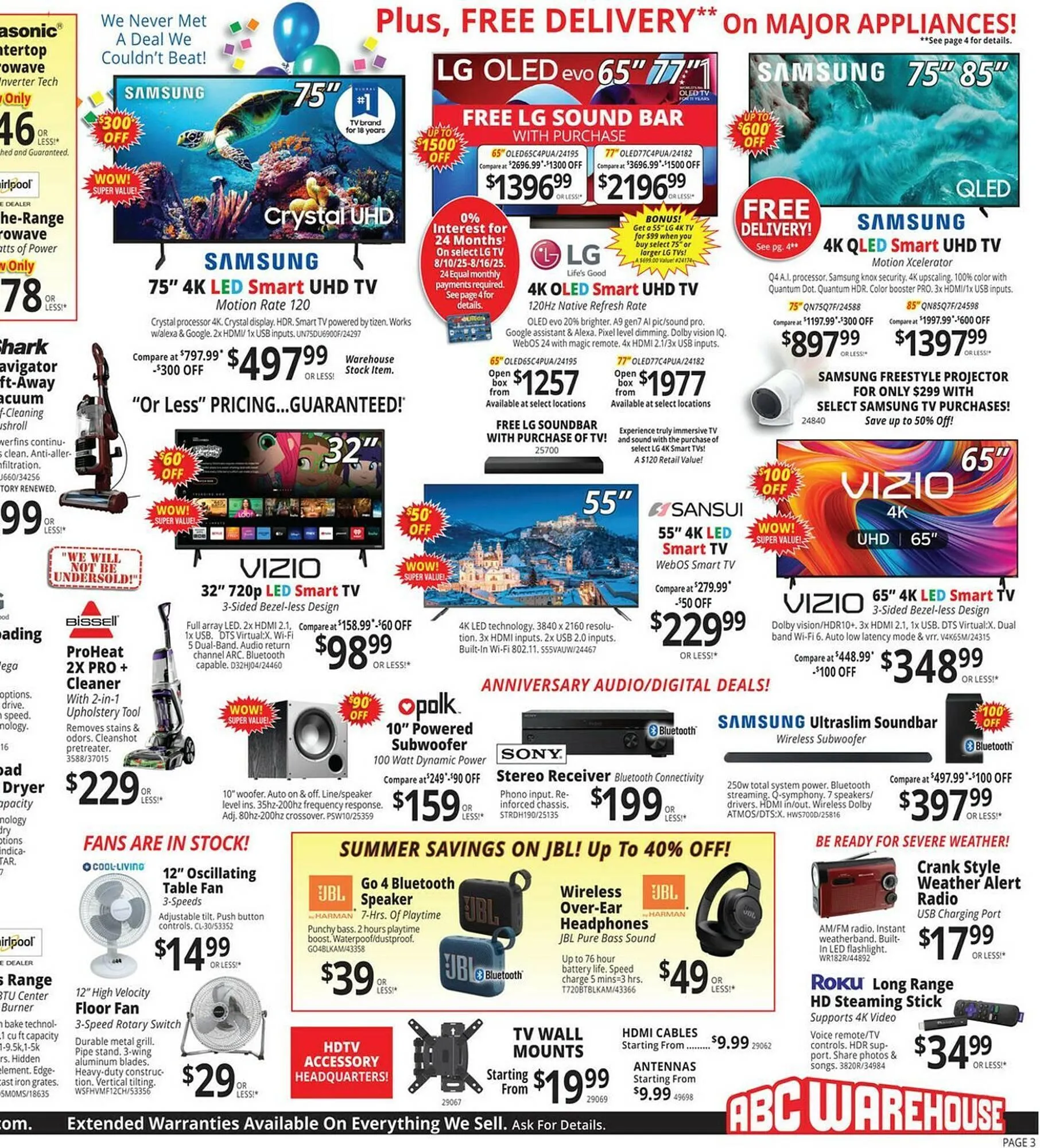 Weekly ad ABC Warehouse Weekly Ad from August 10 to August 16 2025 - Page 3