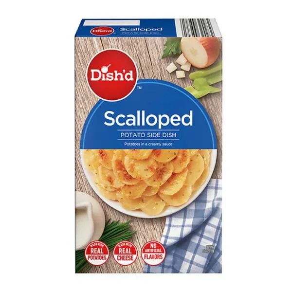 Dish'd Scalloped Potato Side Dish
