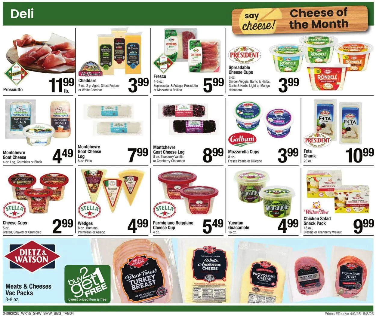 Weekly ad Shaws from April 4 to May 8 2025 - Page 4