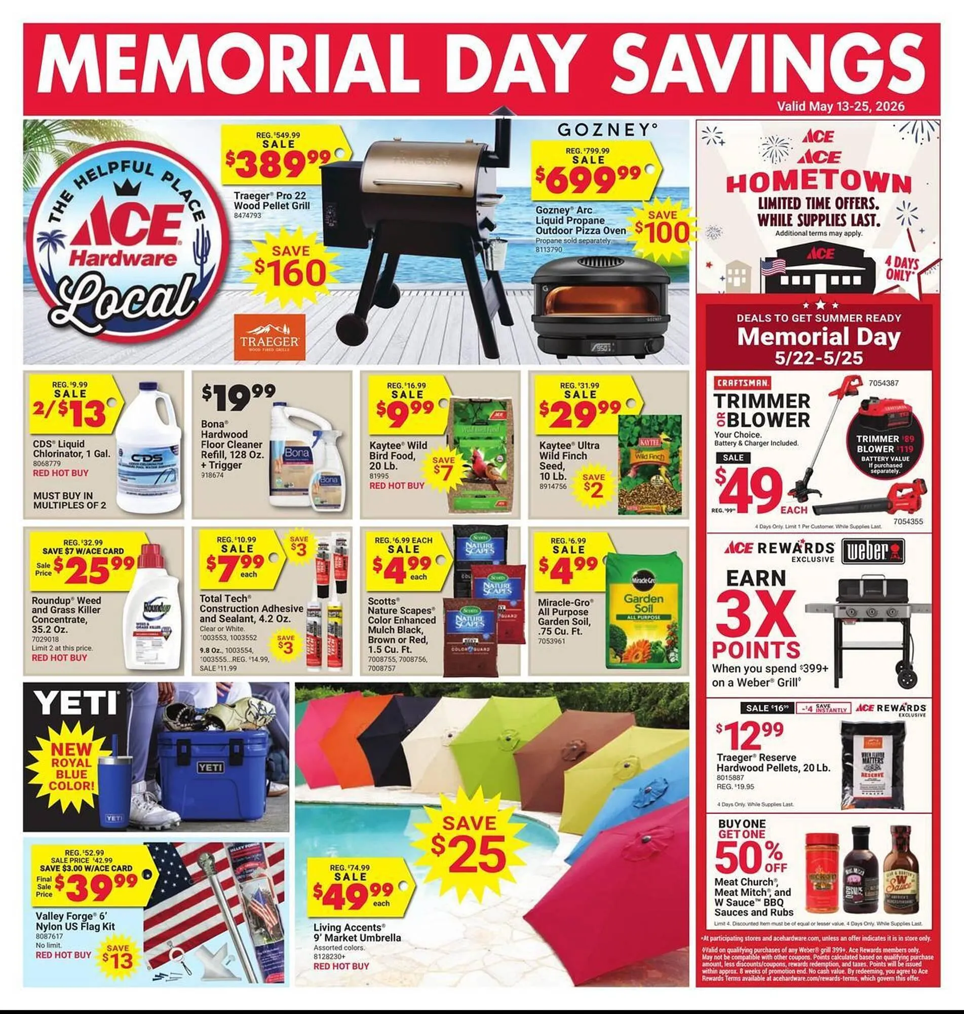 Ace Hardware flyer - 1