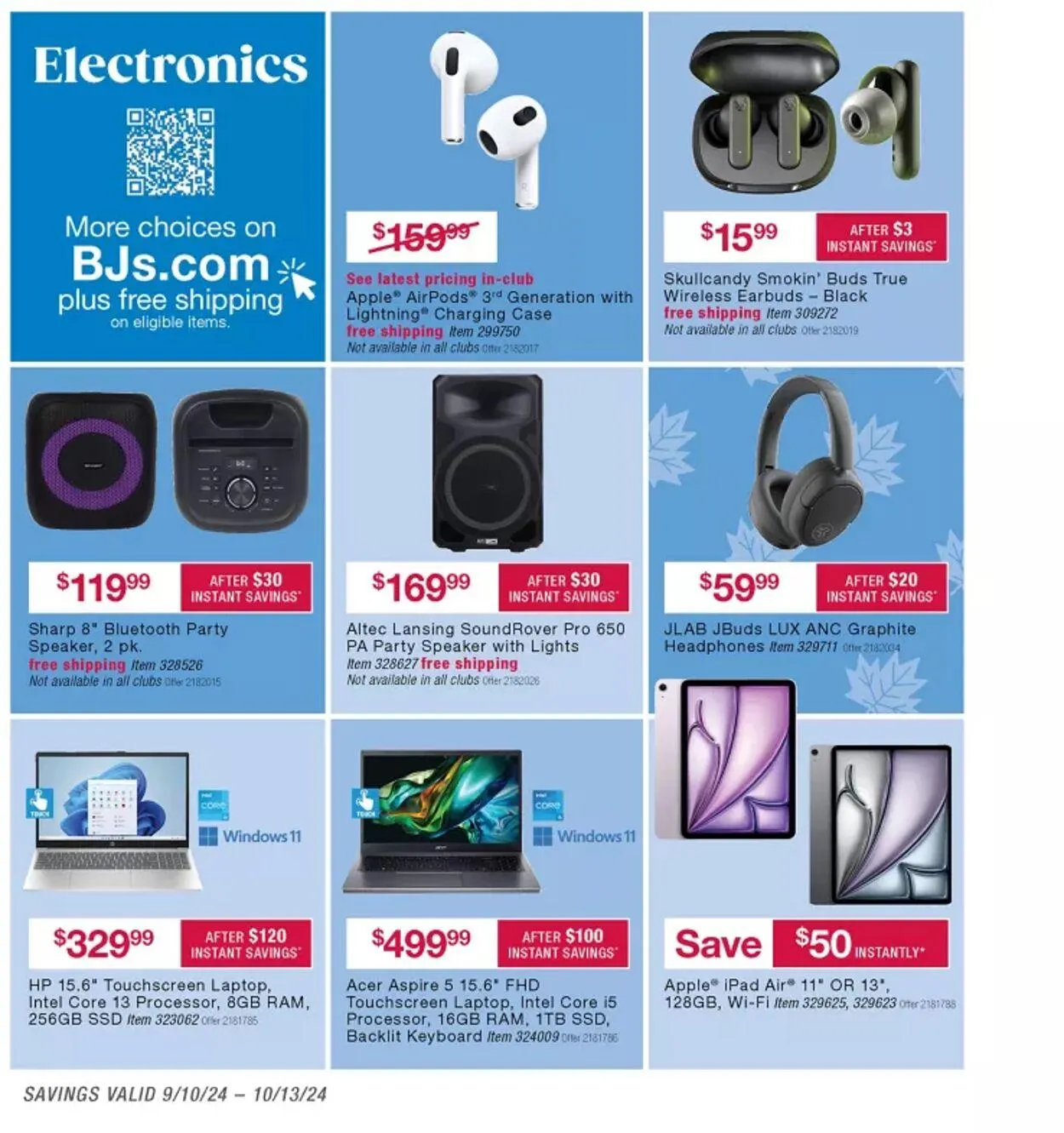 Weekly ad BJ's from September 10 to September 23 2024 - Page 30