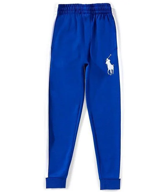 Big Boys Striped Double-Knit Jogger Pants