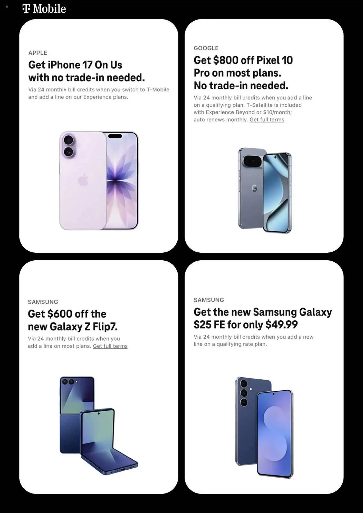 Weekly ad T-Mobile weekly ad from October 1 to December 1 2025 - Page 2