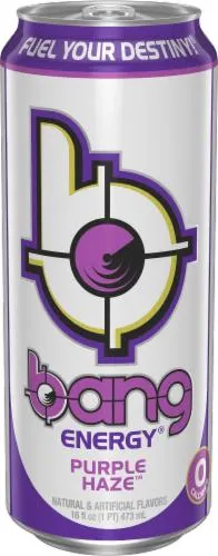 Bang Energy® Purple Haze™ Energy Drink Can