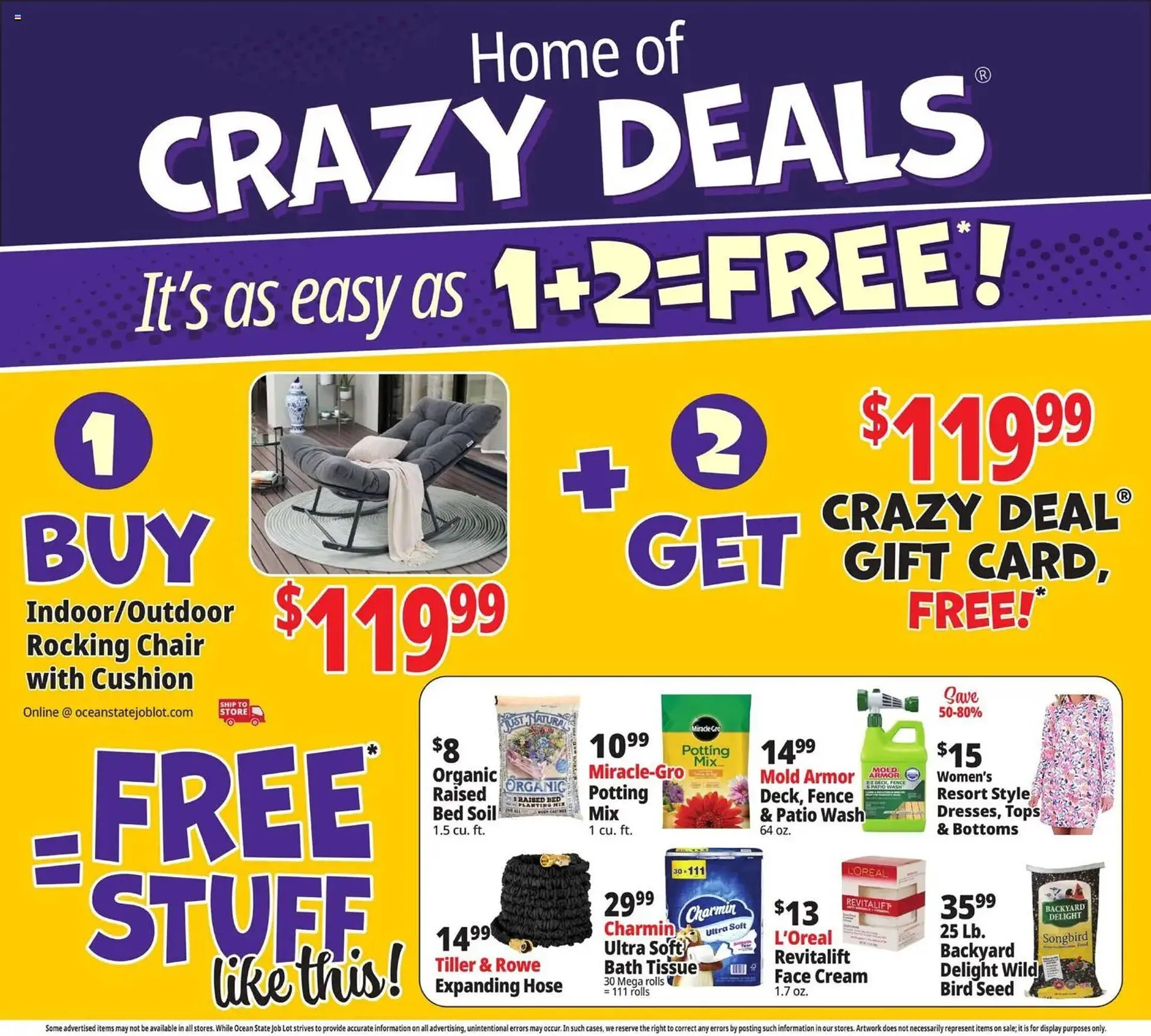 Weekly ad Ocean State Job Lot flyer from April 2 to April 8 2026 - Page 2