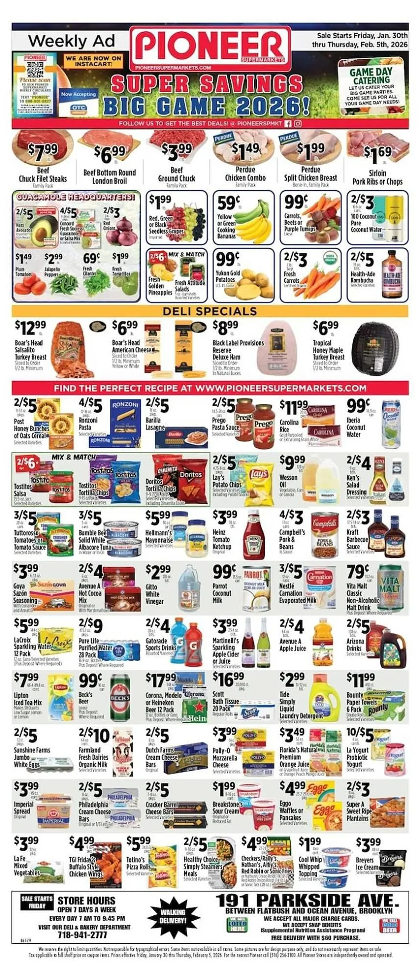 Pioneer Supermarkets weekly ad - 1