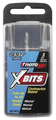 Rotozip 5/32 in. Steel Xbits 1 pk