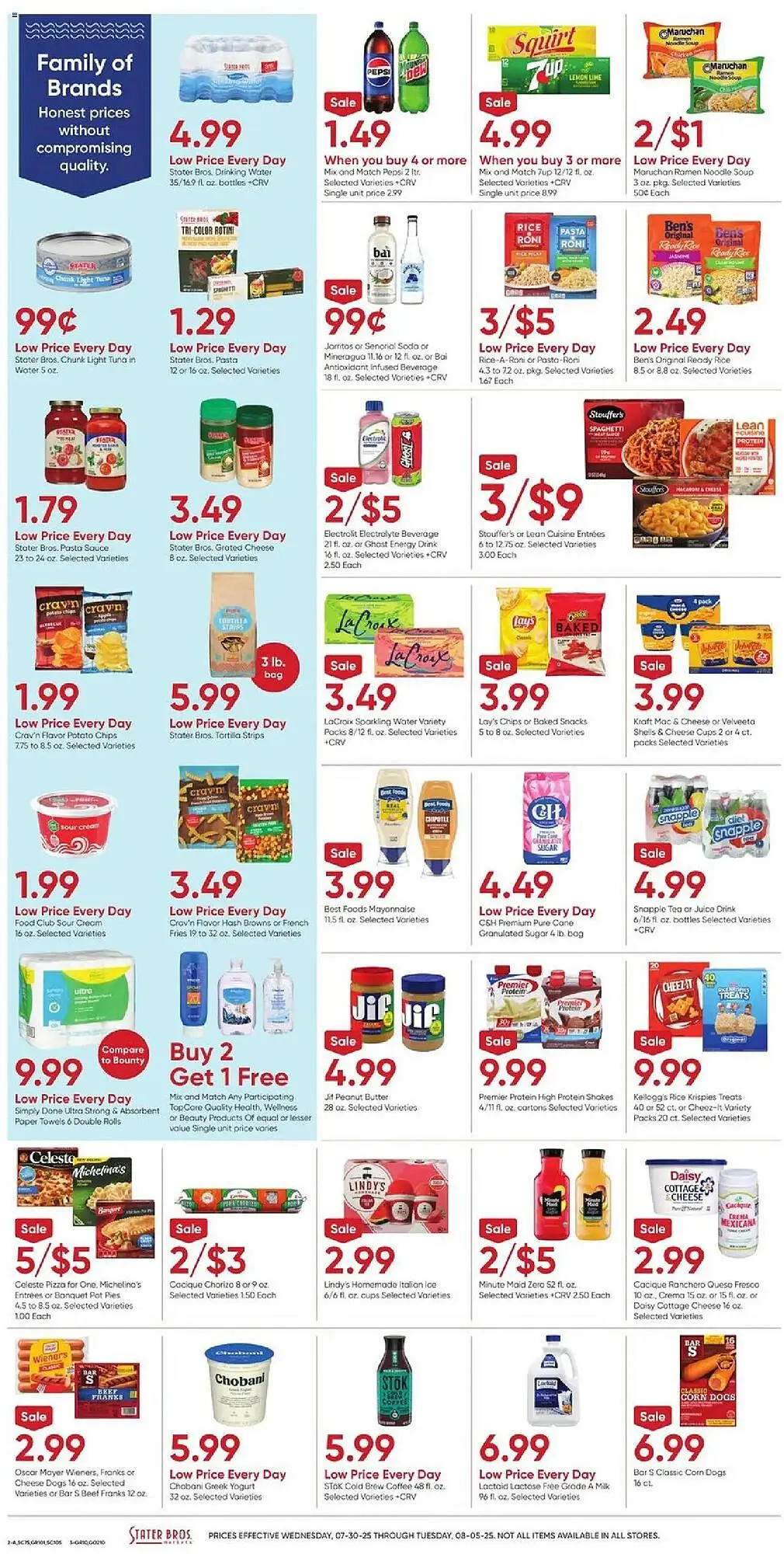 Weekly ad Stater Bros Weekly Ad from July 30 to August 5 2025 - Page 2