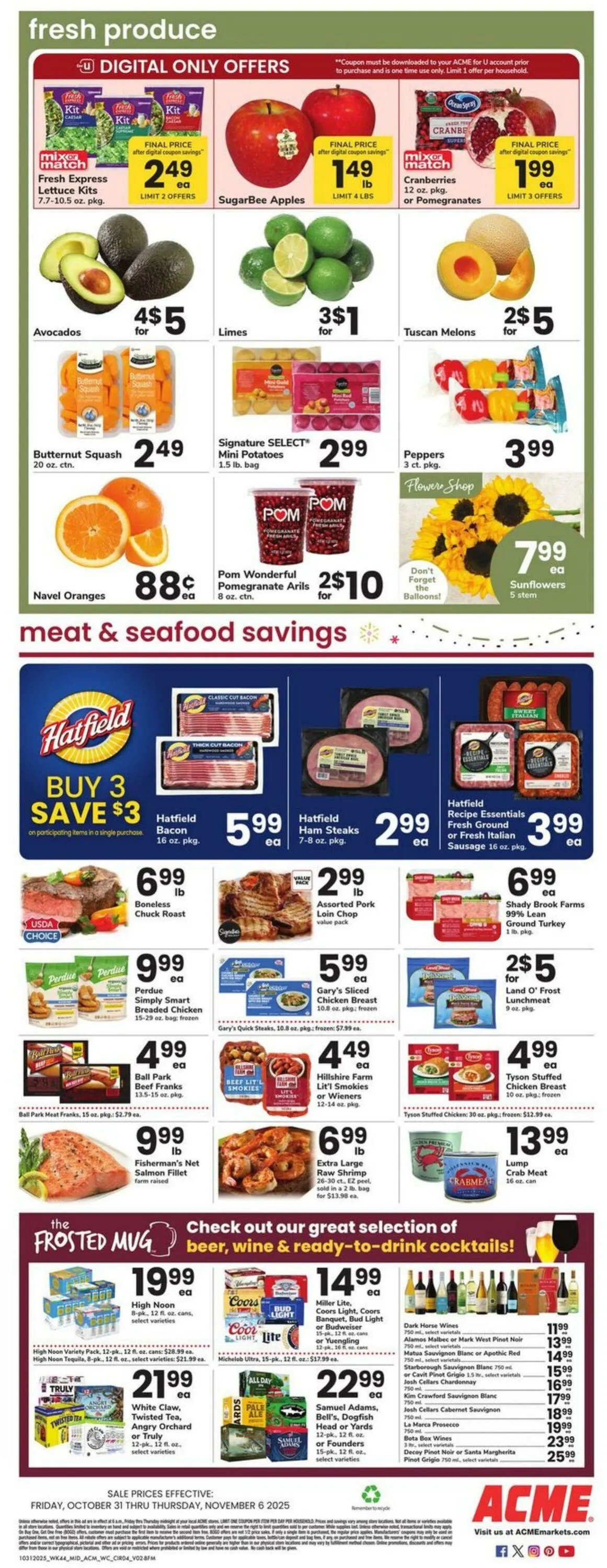 Weekly ad Acme Current weekly ad from October 31 to November 6 2025 - Page 3