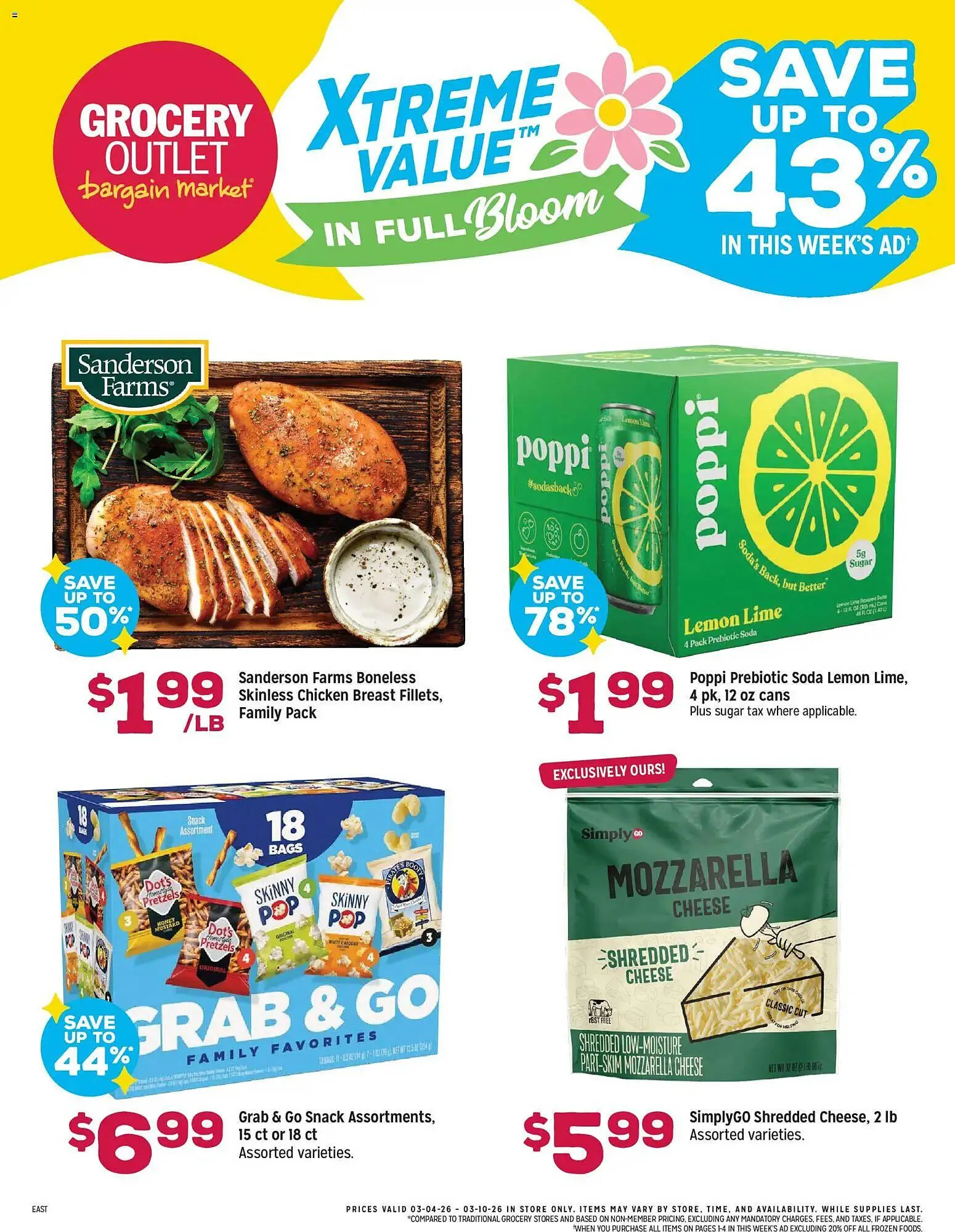 Weekly ad Grocery Outlet weekly ad from March 4 to March 11 2026 - Page 1
