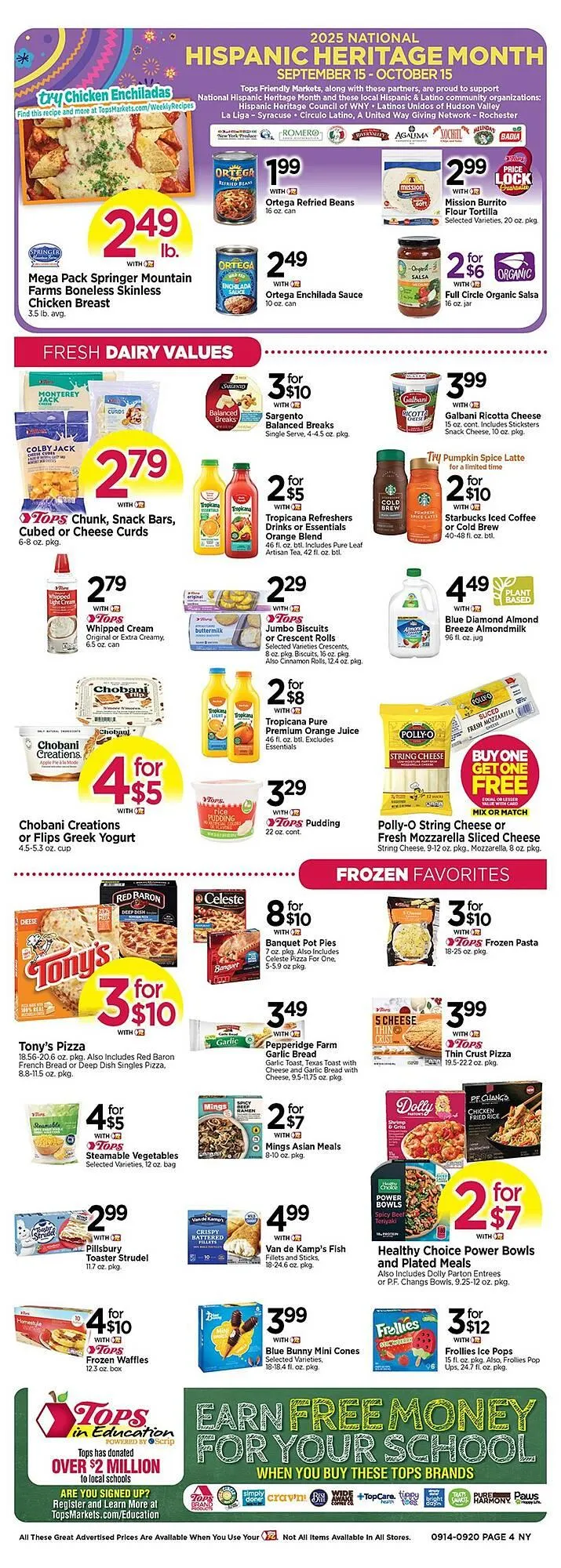 Weekly ad Tops weekly ad from September 14 to September 20 2025 - Page 4