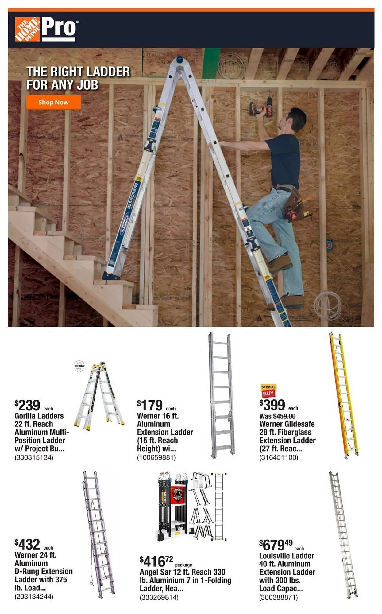 Catálogo de The Home Depot Weekly Ad 10 de marzo al 17 de marzo 2025 - Página 1