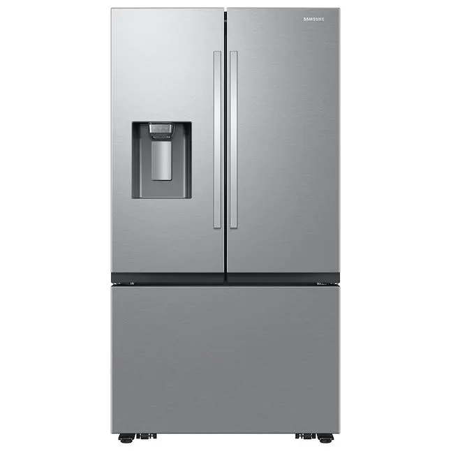 Samsung Mega Capacity 30.5-cu ft Smart French Door Refrigerator with Dual Ice Maker, Water and Ice Dispenser (Fingerprint Resistant Stainless Steel) ENERGY STAR
