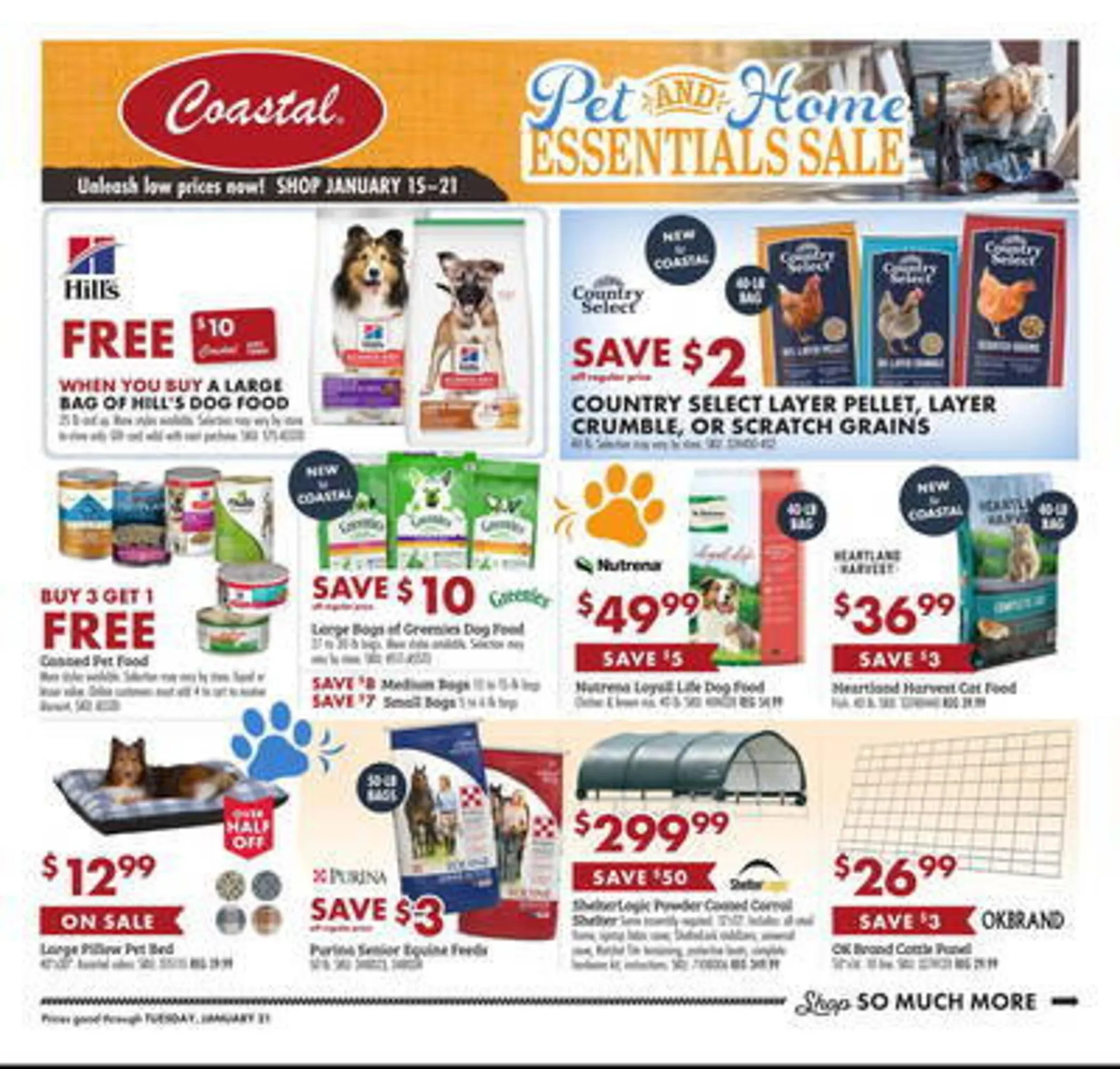 Coastal Farm & Ranch Weekly Ad - 1