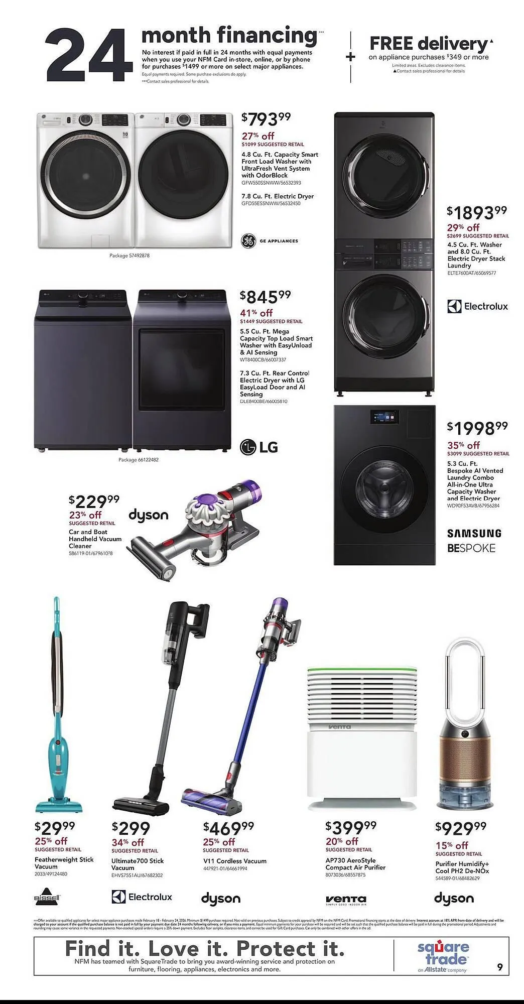 Weekly ad Nebraska Furniture Mart weekly ad from February 18 to February 24 2026 - Page 9